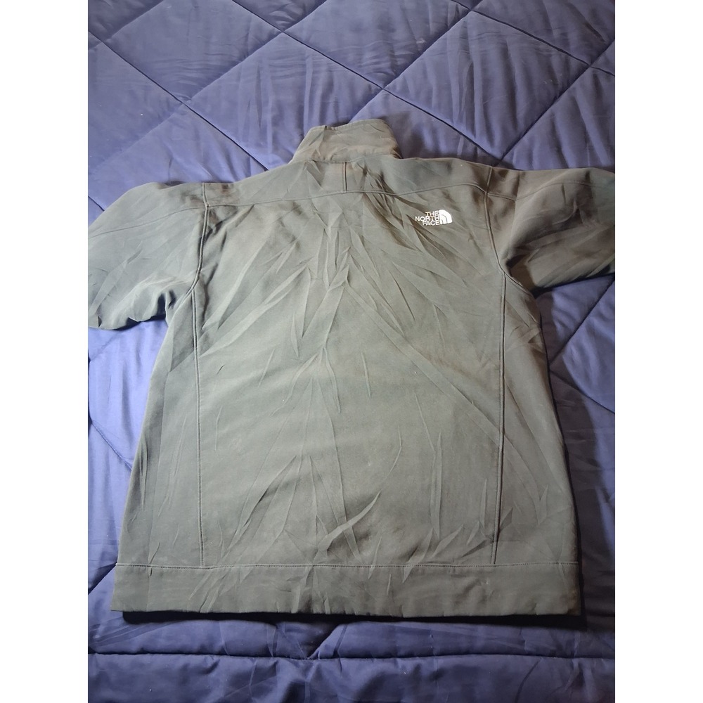 The North Face Apex Bionic Softshell Jacket Mens Medium Green Full Zip Windproof - Picture 5 of 6